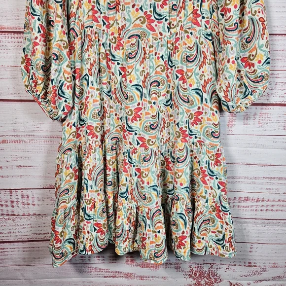 Marine Layer Scarlett Paisley Print Dress - Picture 4 of 16